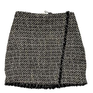 Express tweed Size 4 mini skirt NWT Dark Academia Preppy Classic School Girl